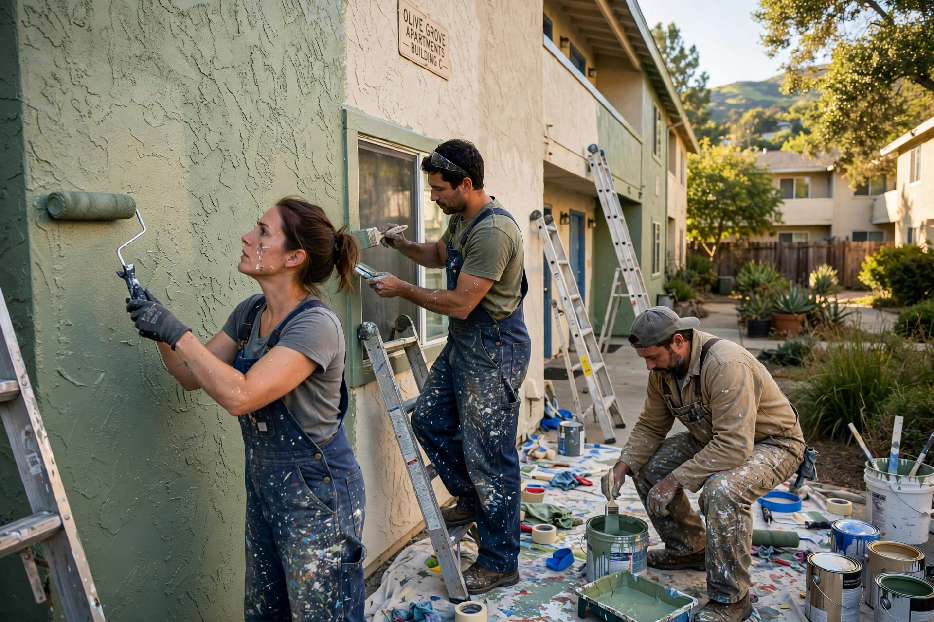 house painting multi family painters gilroy ca