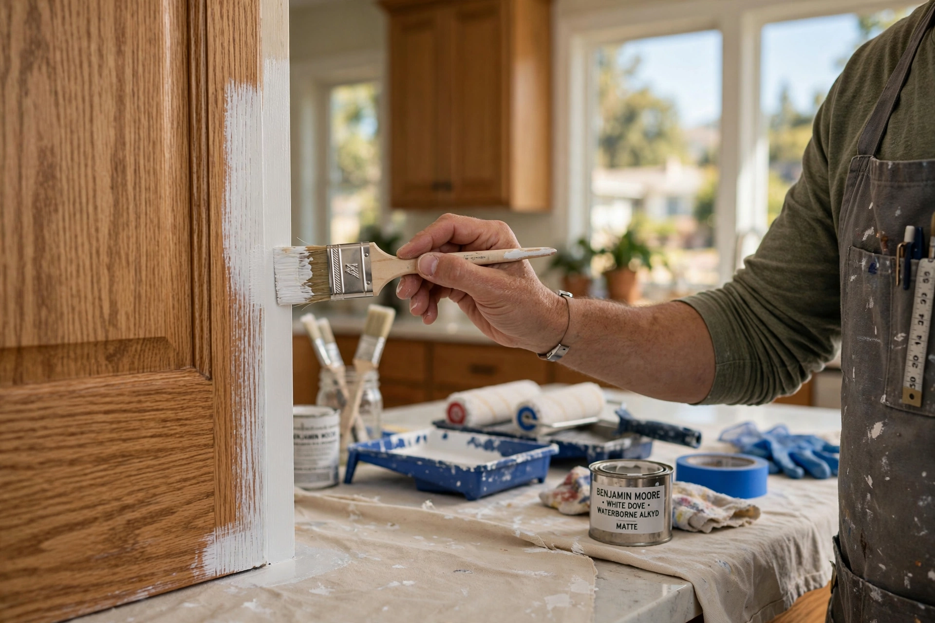house painting kitchen cabinet cost danville ca