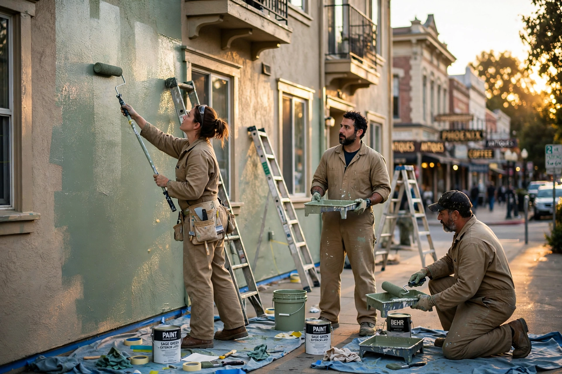 house painting multi family painters petaluma ca