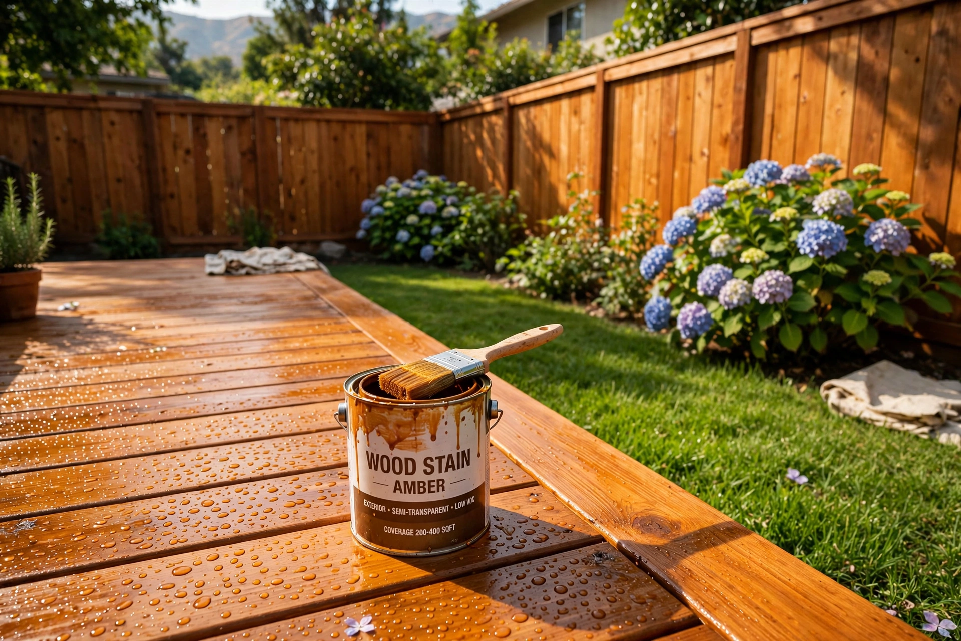 house painting deck fence staining pleasanton ca