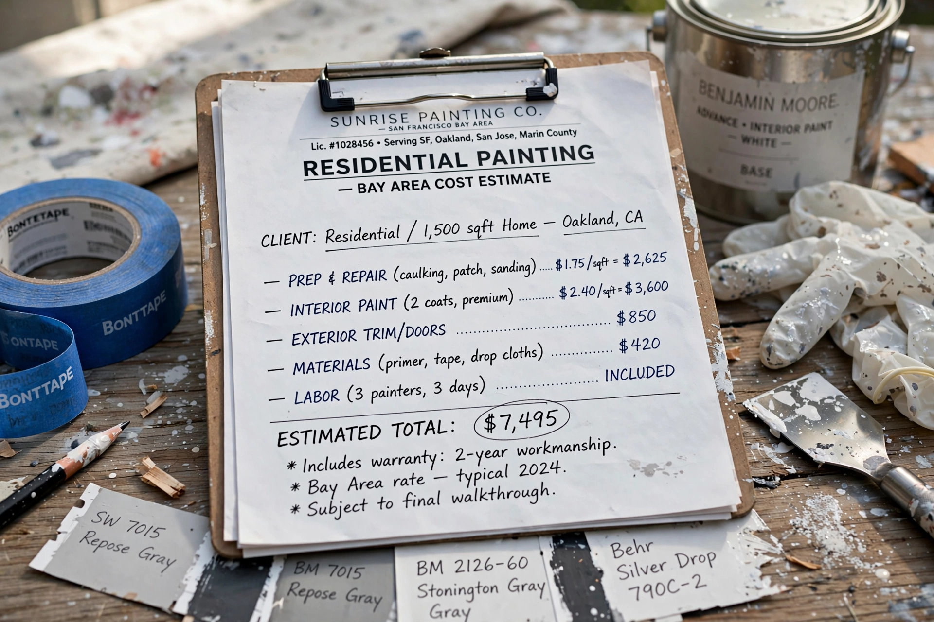house painting residential painters bay area cost