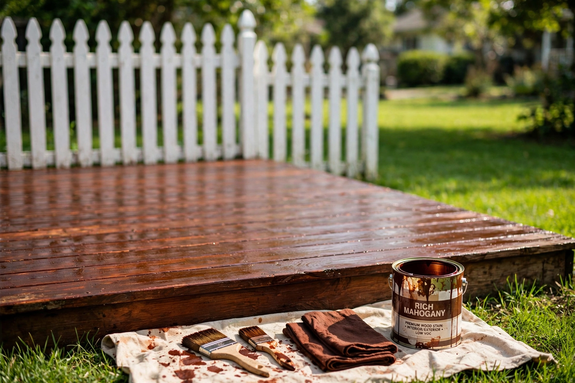 house painting deck fence staining san leandro ca
