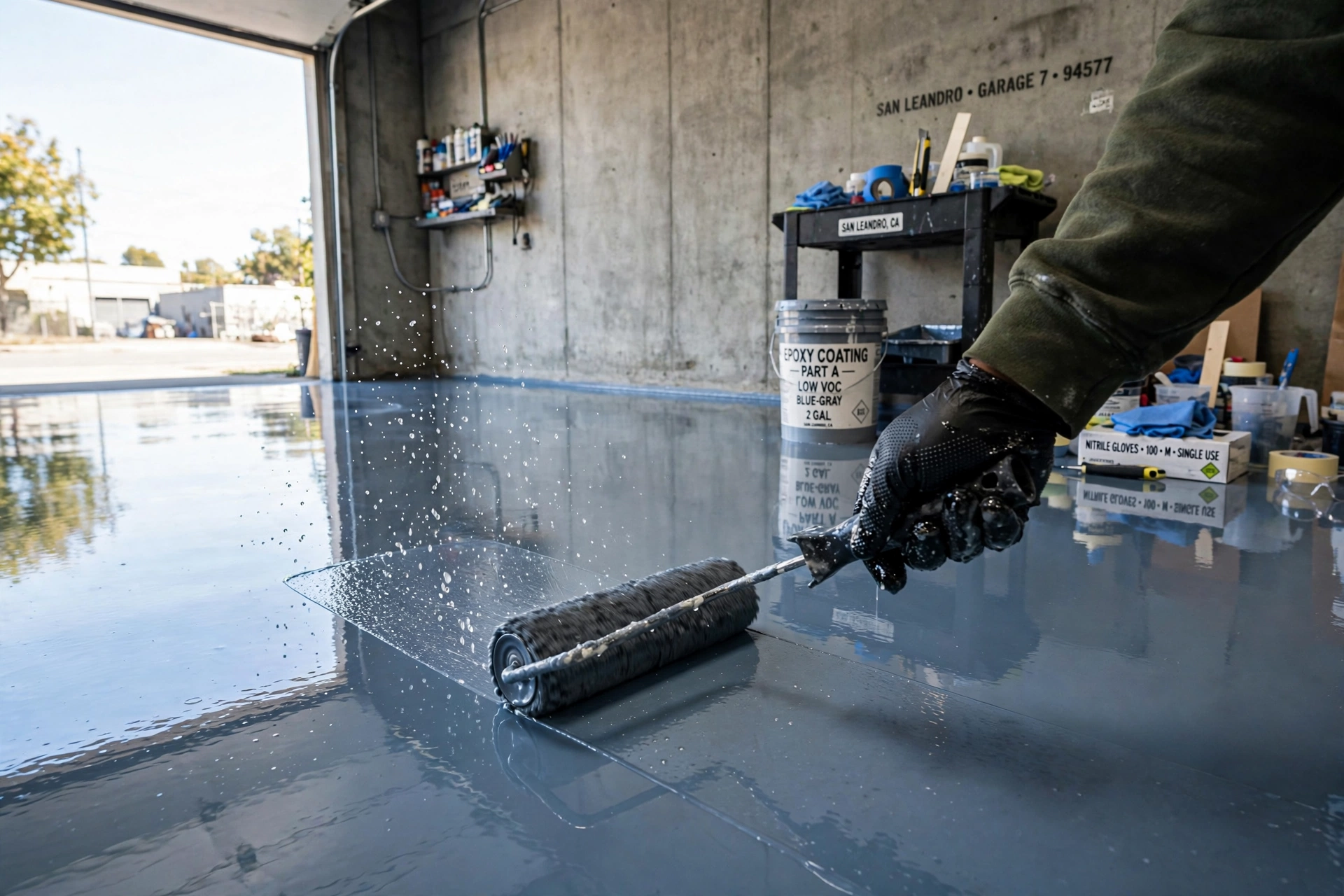 house painting epoxy floor coatings san leandro ca