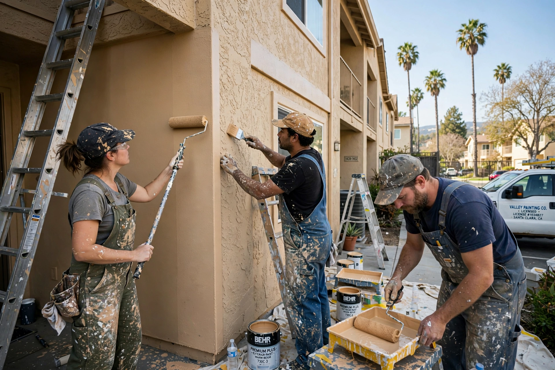house painting multi family painters santa clara ca