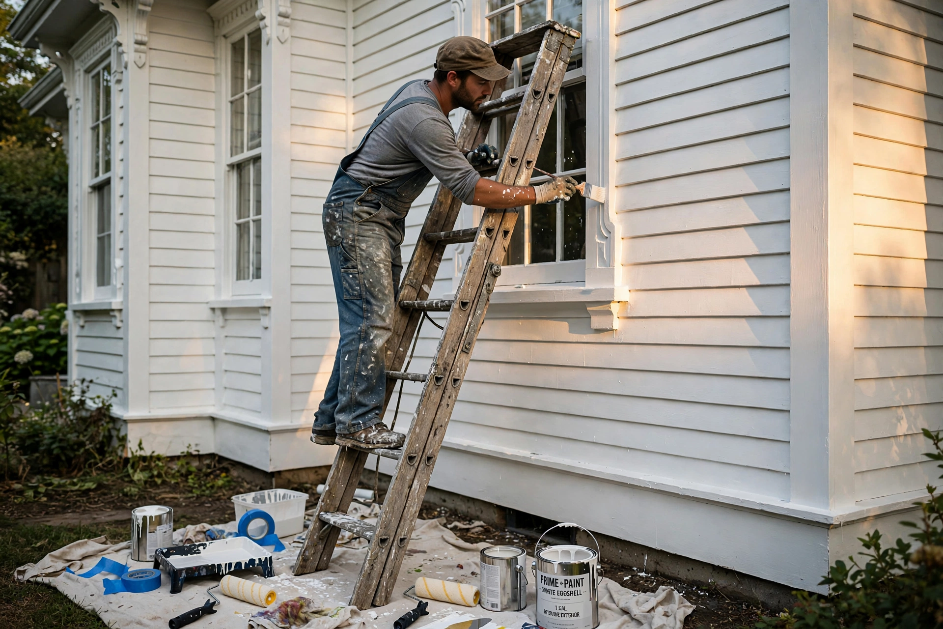 house painting step exterior painters