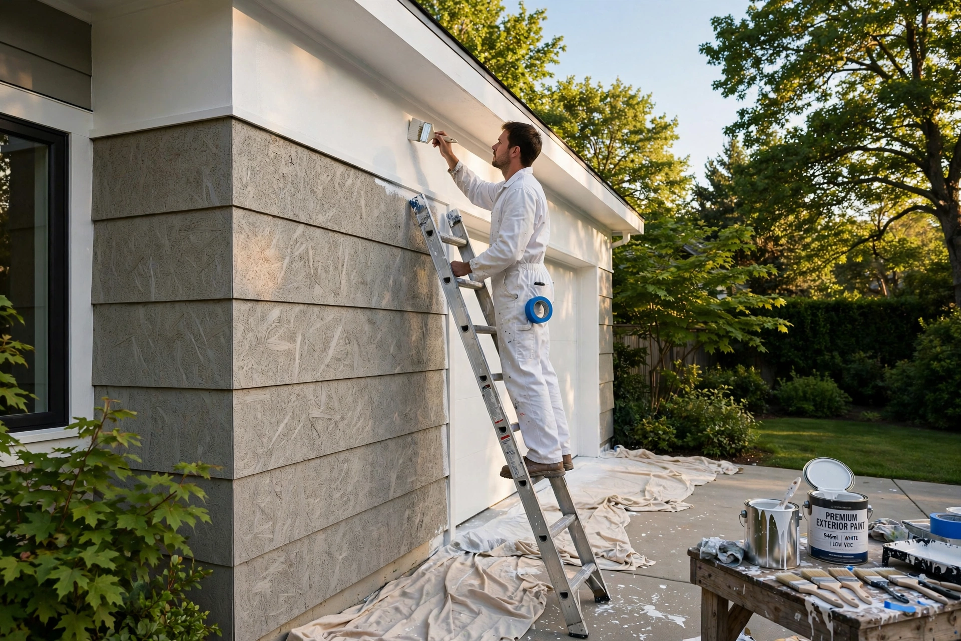 house painting step exterior painters