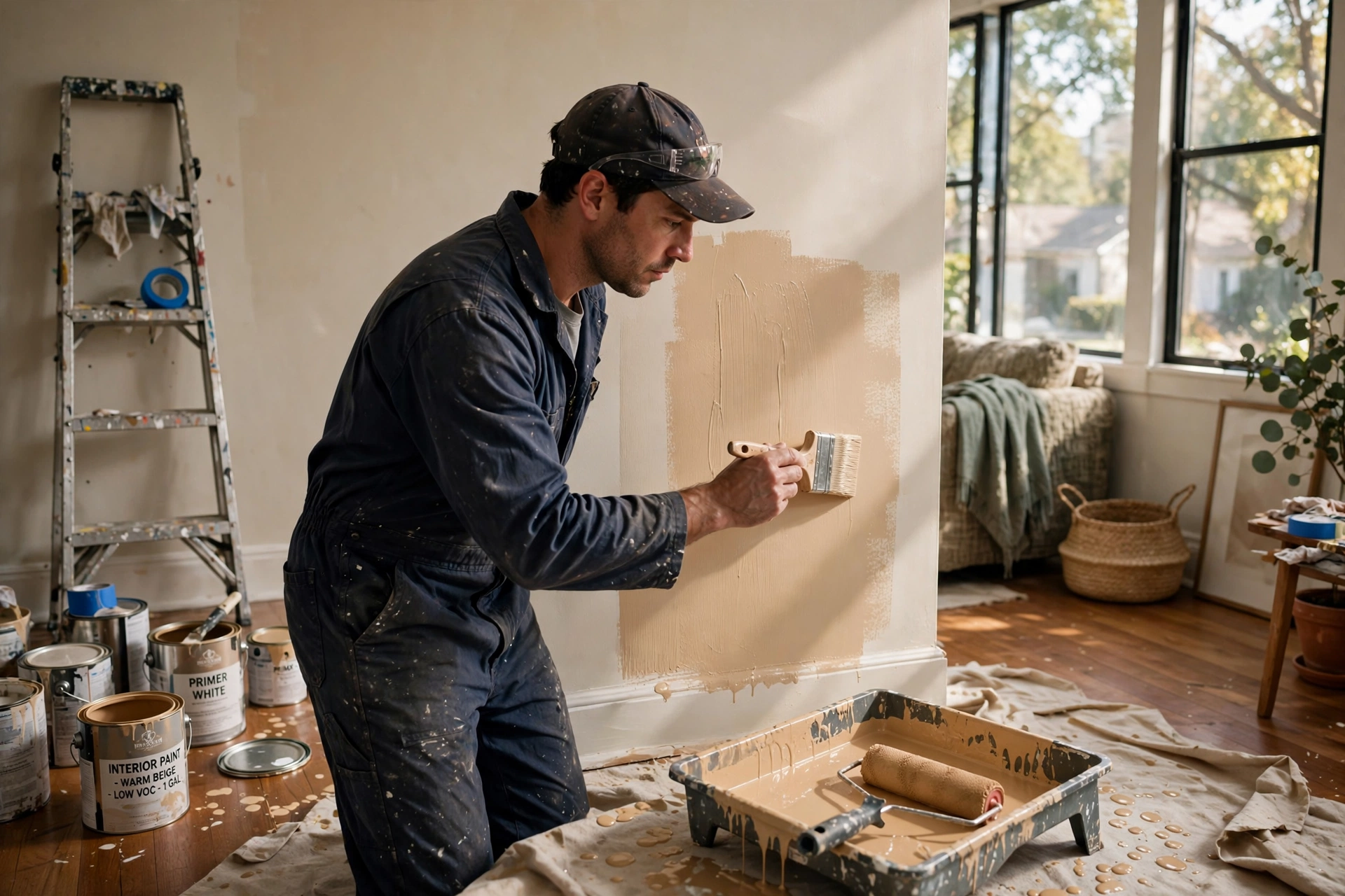 house painting step interior painters