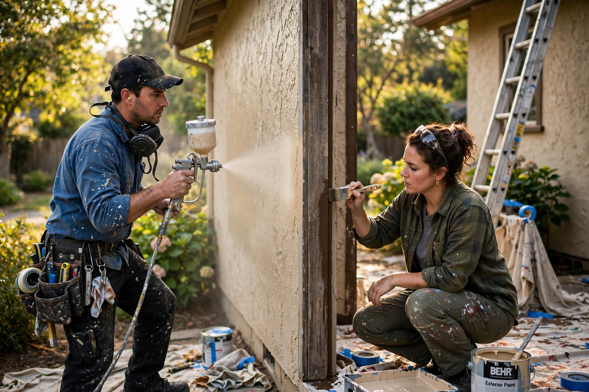 house painting types exterior painters