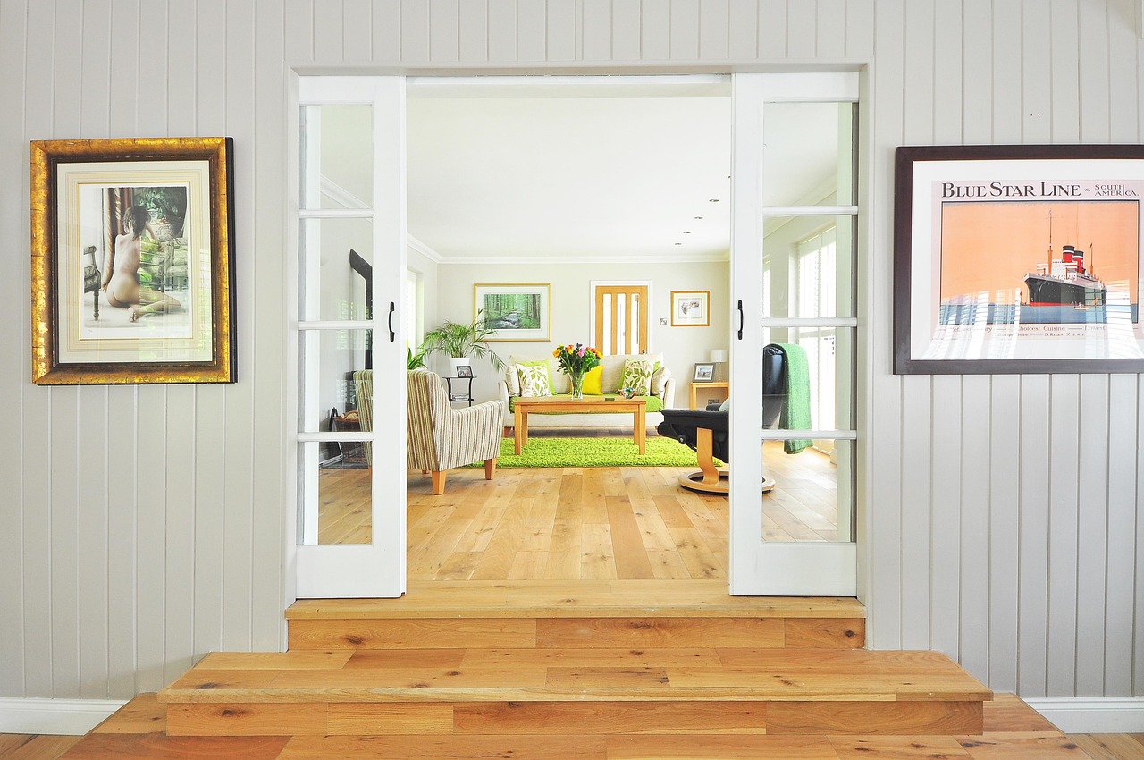 Professional interior painting in a Cupertino living room with clean lines