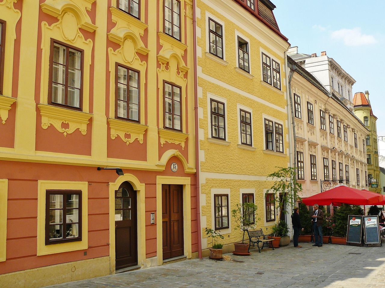 vienna, row of houses, architecture, sightseeing, city, capital city, building, austria, facade, house facade, house front, window, stucco façade, housewall, wall painting, historical, old houses, house, street cafe, historic center, road, houses, restauant, gastronomy, vienna, vienna, vienna, vienna, vienna, austria, facade, house, street cafe